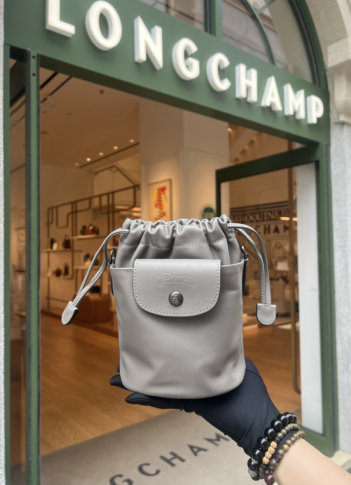 Longchamp Le Pliage Xtra XS Bucket Bag