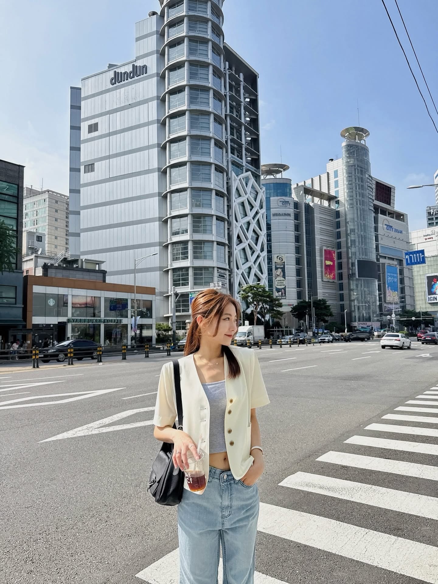 收藏款法式極美面料小香短袖西外