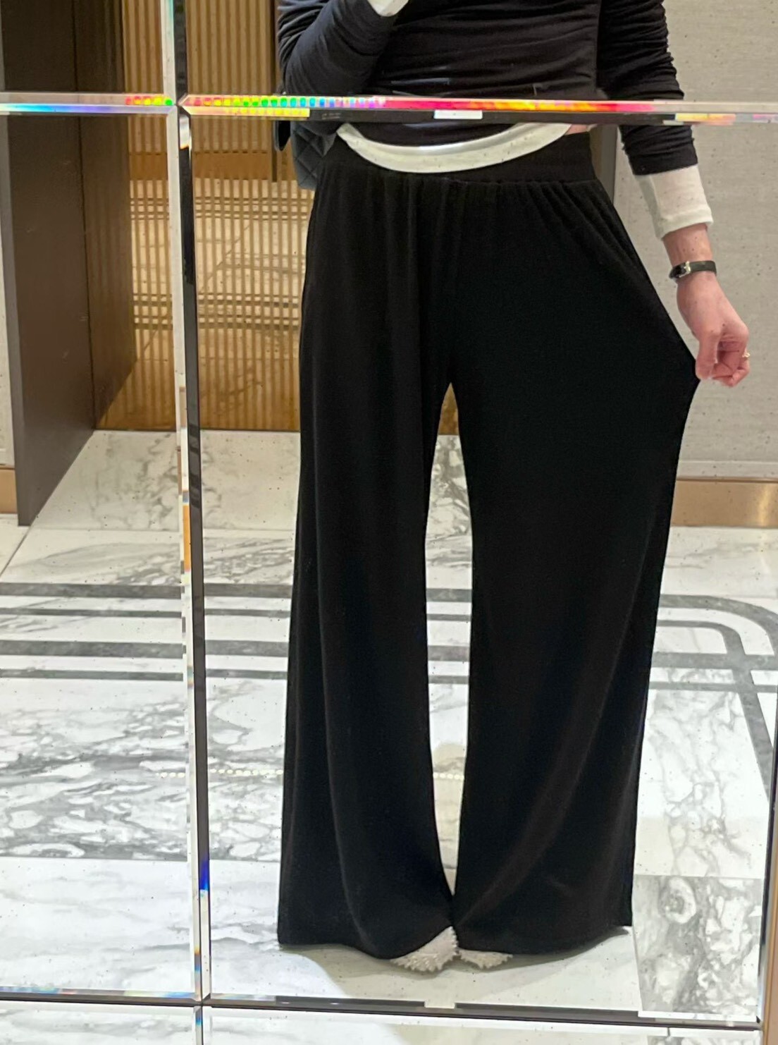 寬鬆舒服棉長褲