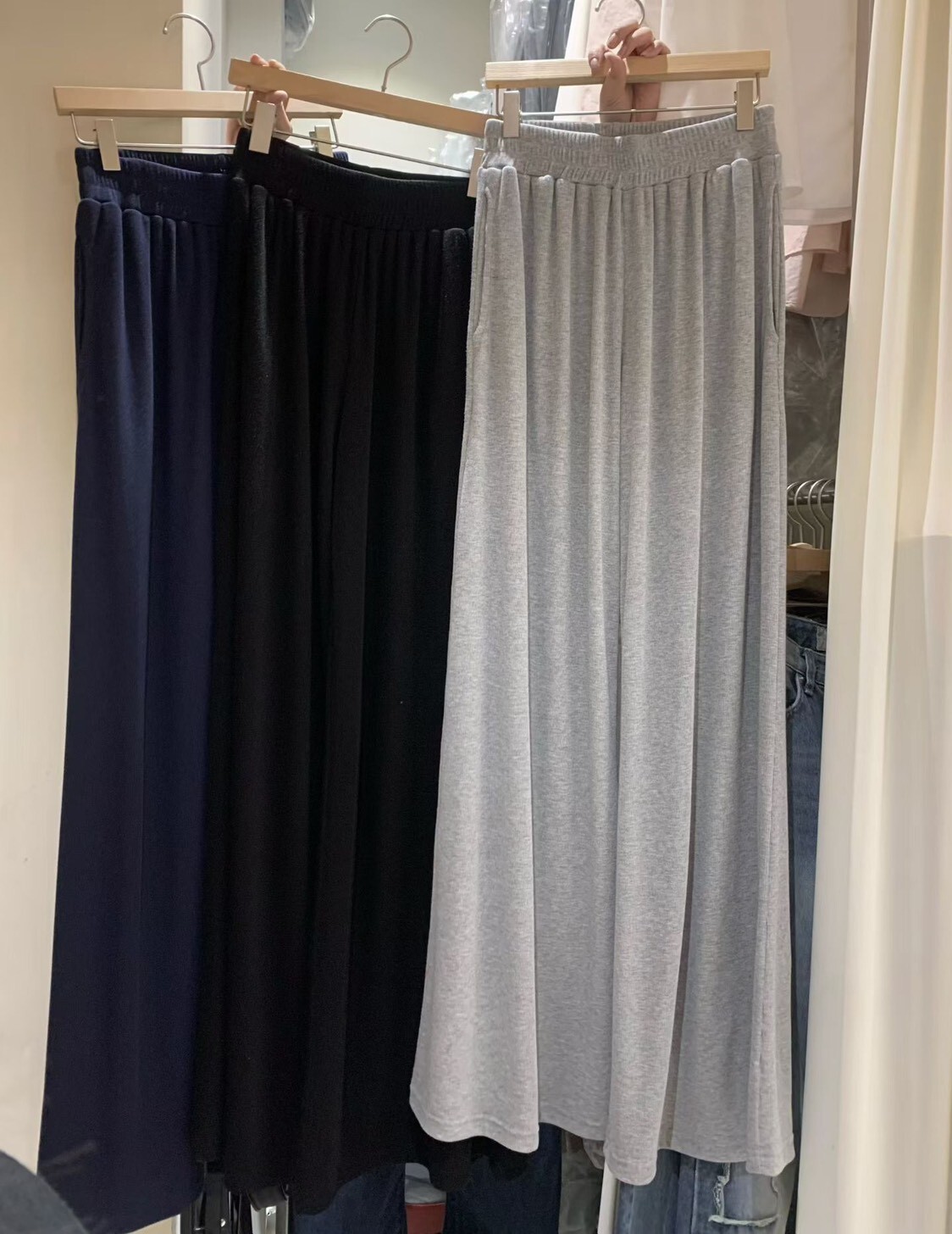 寬鬆舒服棉長褲