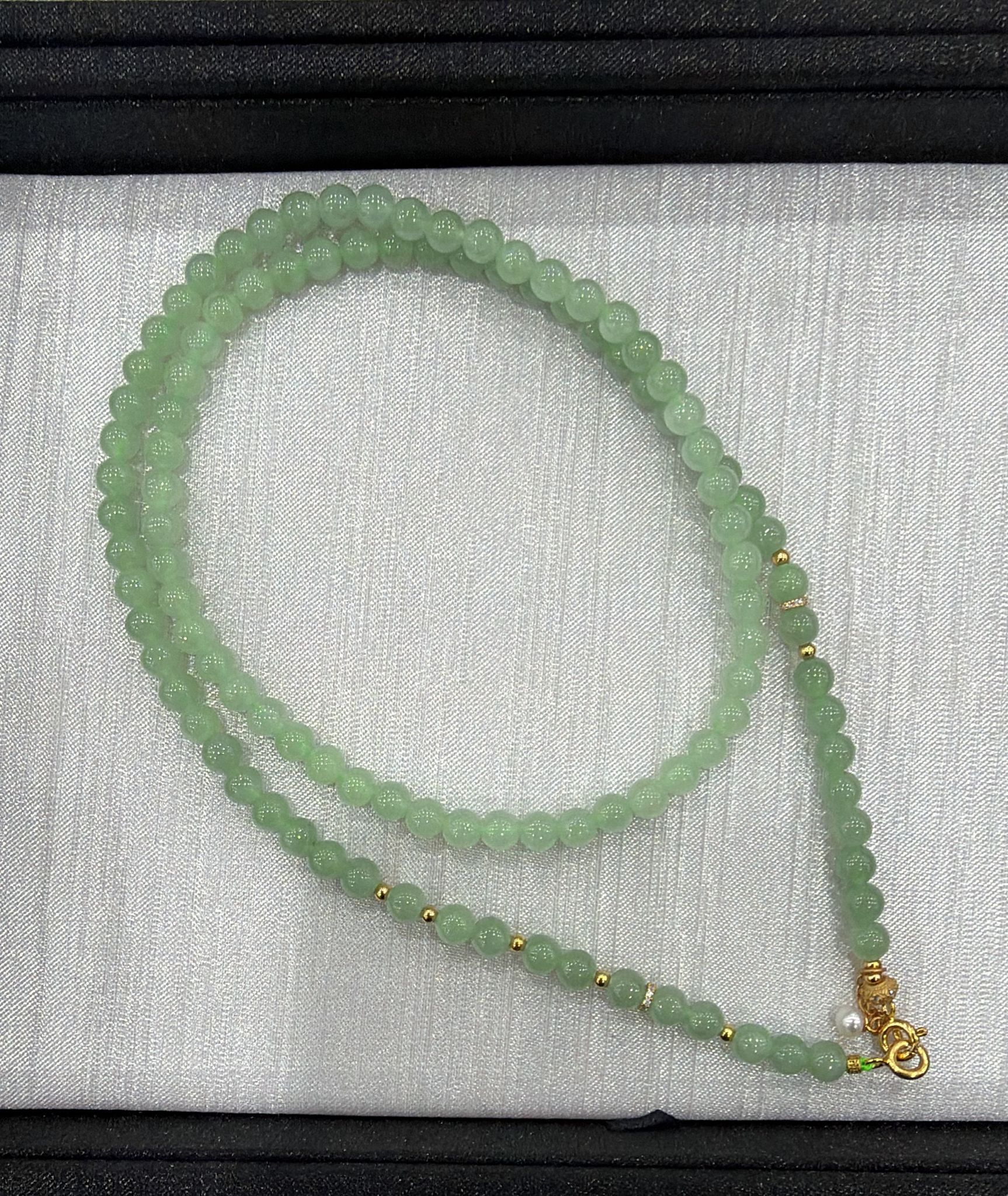 PV48 果陽綠百搭鏈 約5mm **連證書