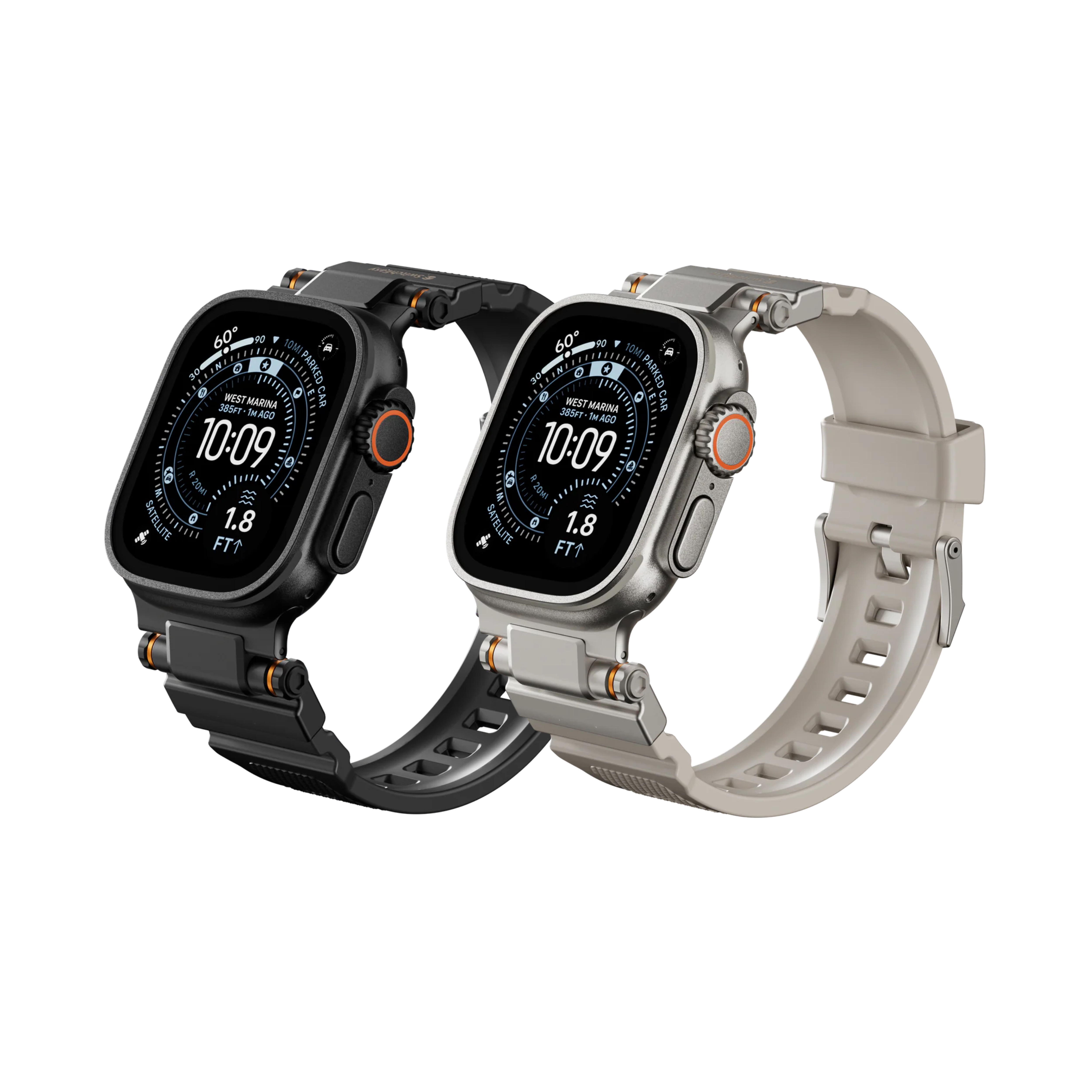 SwitchEasy Apple Watch 44/45/46/49mm Rugged 矽膠防水錶帶