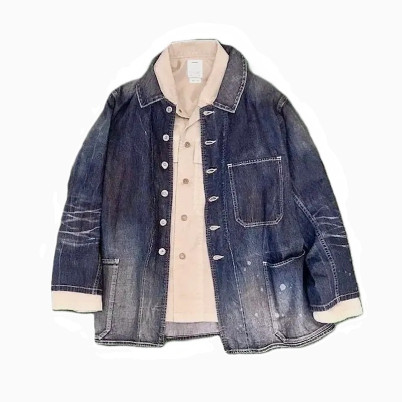 VISVIM SOCIAL SCULPTURE BUCKY COVERALL DRY DENIM - SIZE 3 PRE ORDER ITEM (預訂中)