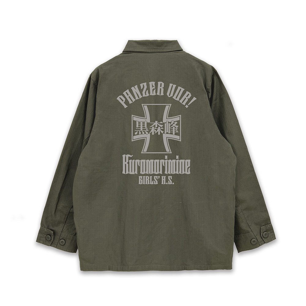 Cospa 022326 黒森峰女学園 ファティーグジャケット [ガールズ＆パンツァー 最終章] MOSS