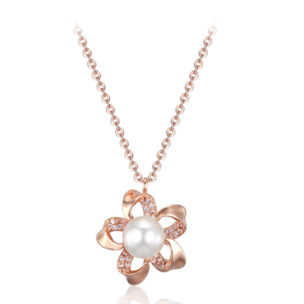 HKAG0213-001 플라워 비즈 목걸이 C24NB120 (A1)