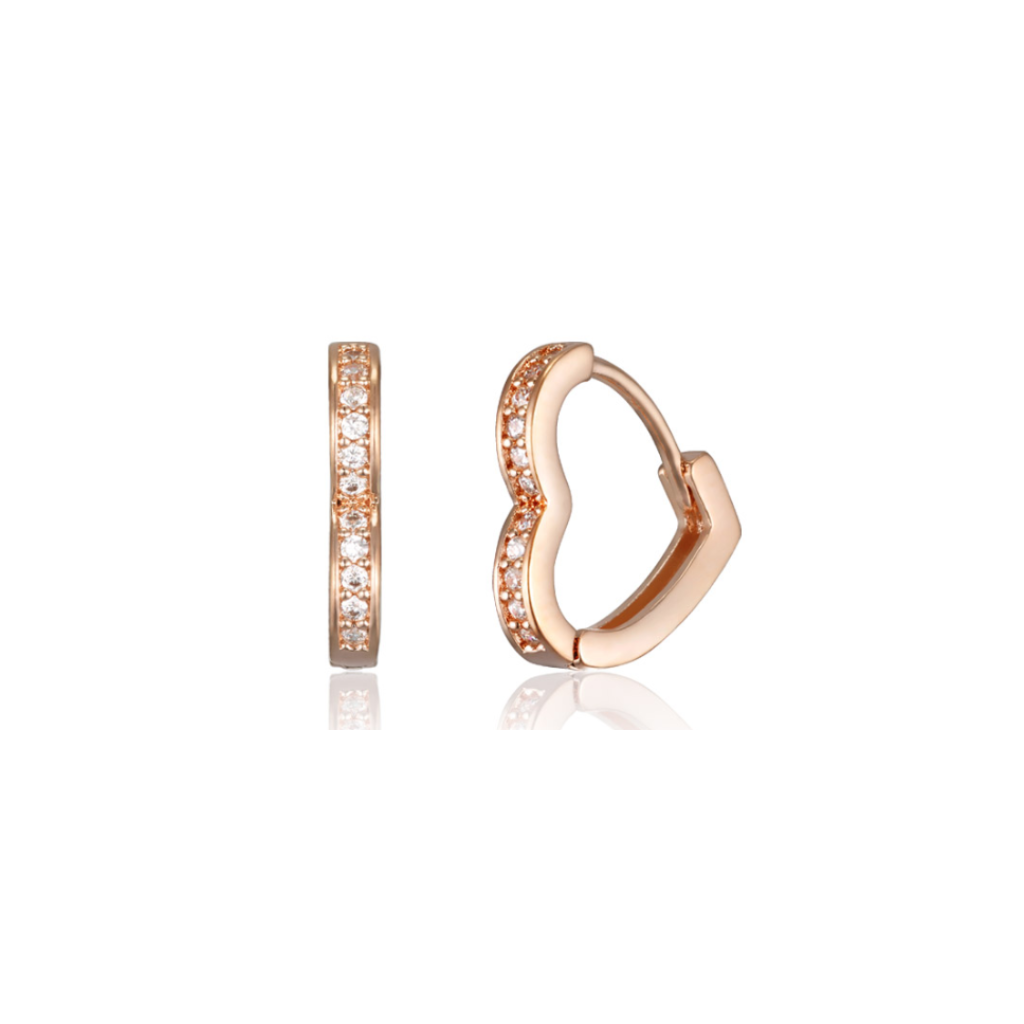 HKAG0213-034 러블리 하트 원터치 귀걸이 C24EB322 (A34)