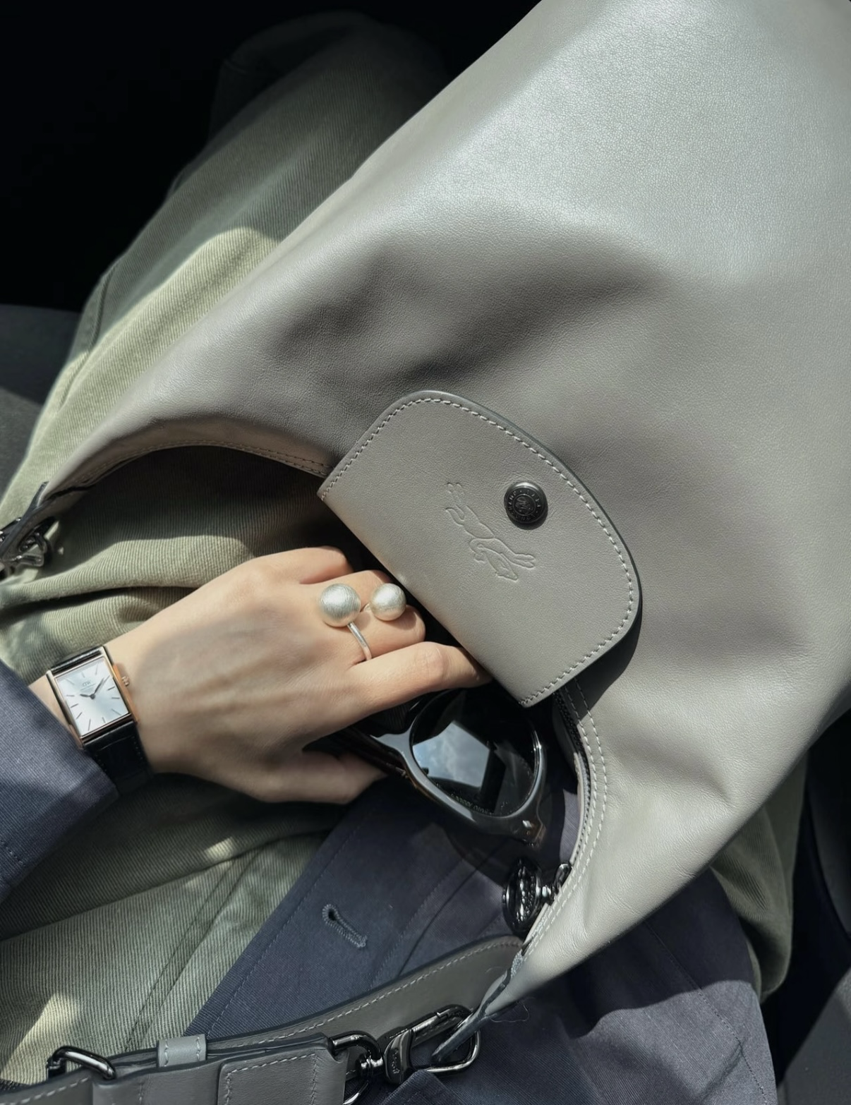 Longchamp M Le Pliage Hobo