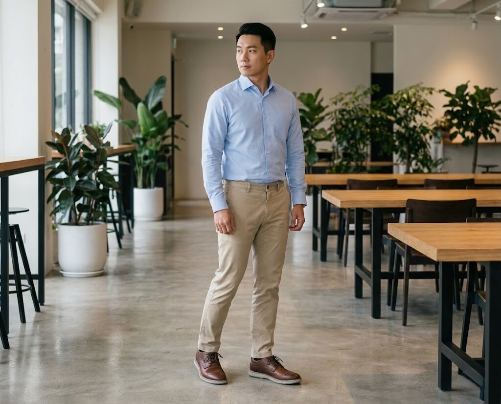 Sanly Joy 布萊恩系列結合運動鞋舒適度與皮鞋質感，是業務員與房仲必備的職場好鞋。