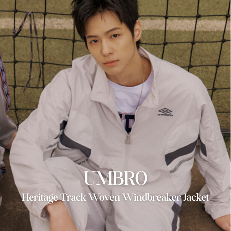 【代購】UMBRO 海洋復古 Heritage Track 梭織風衣外套