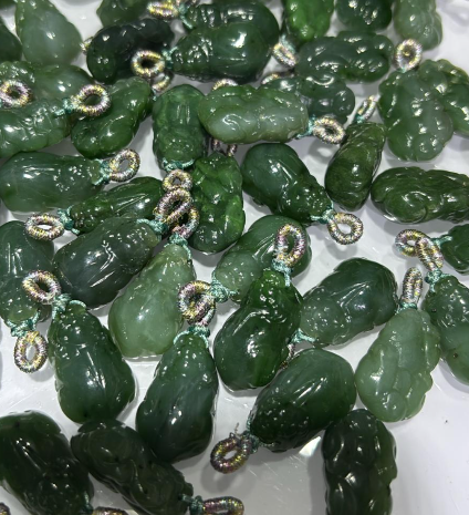 260211 - G38 和田碧玉貔貅吊咀1粒