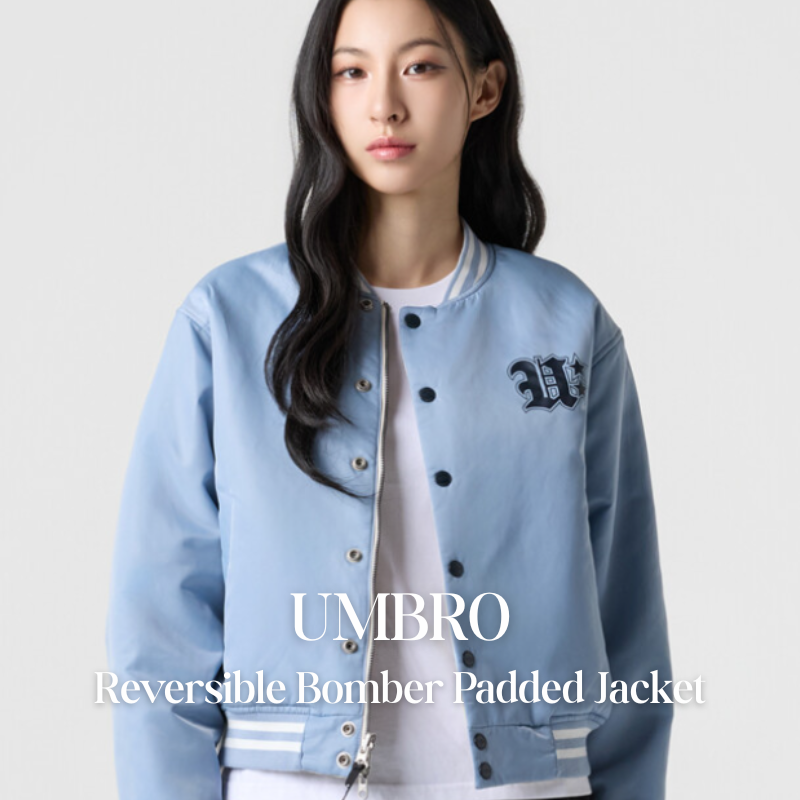 【代購】UMBRO Reversible Bomber Padded Jacket 雙面穿飛行鋪棉外套