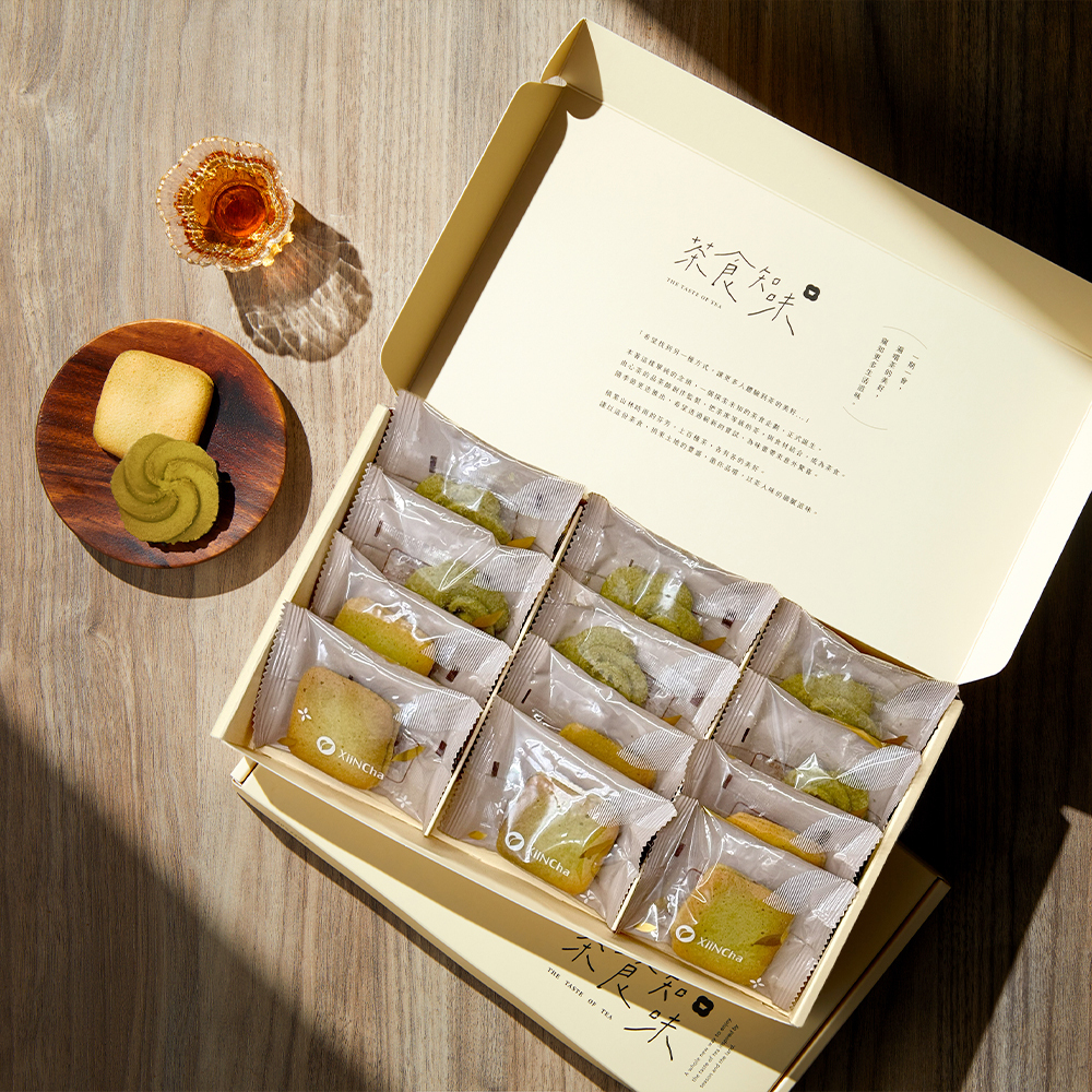 職人手作｜恬雅清香茶餅乾 12入