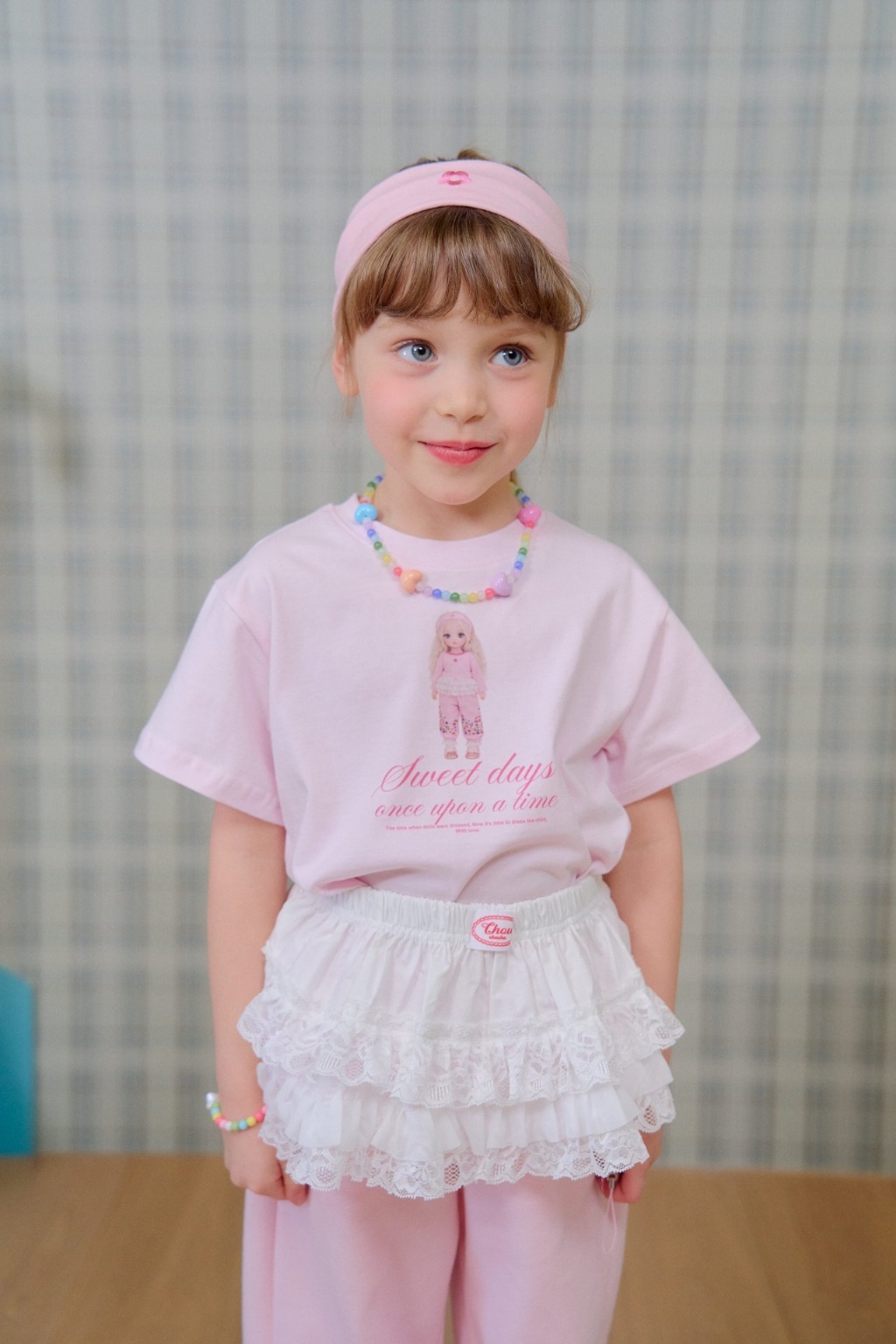 正韓春Chouchoushasha 三色小花髮帶