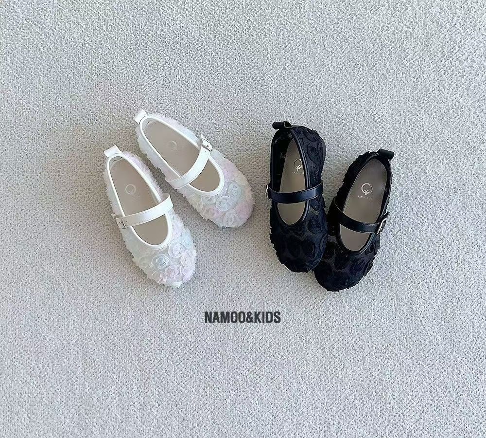 Namoo Flower Mesh Mary Jane