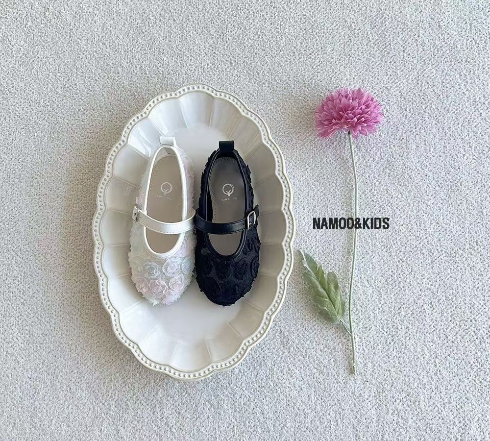 Namoo Flower Mesh Mary Jane