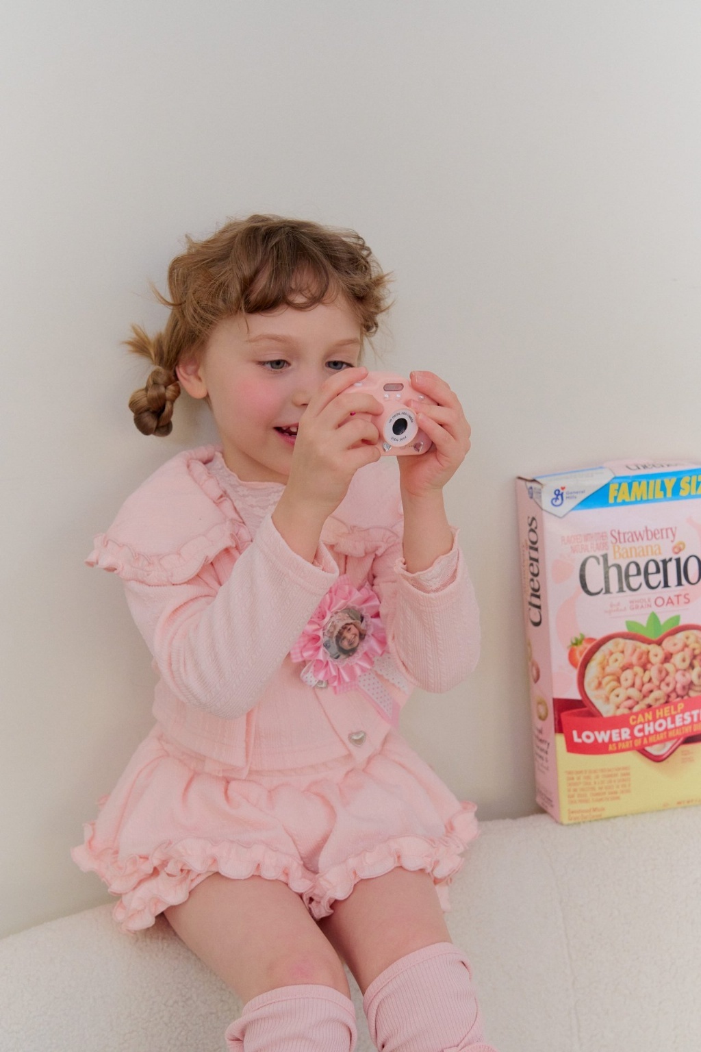 正韓春Chouchoushasha 2色愛心釦外套+背心套裝