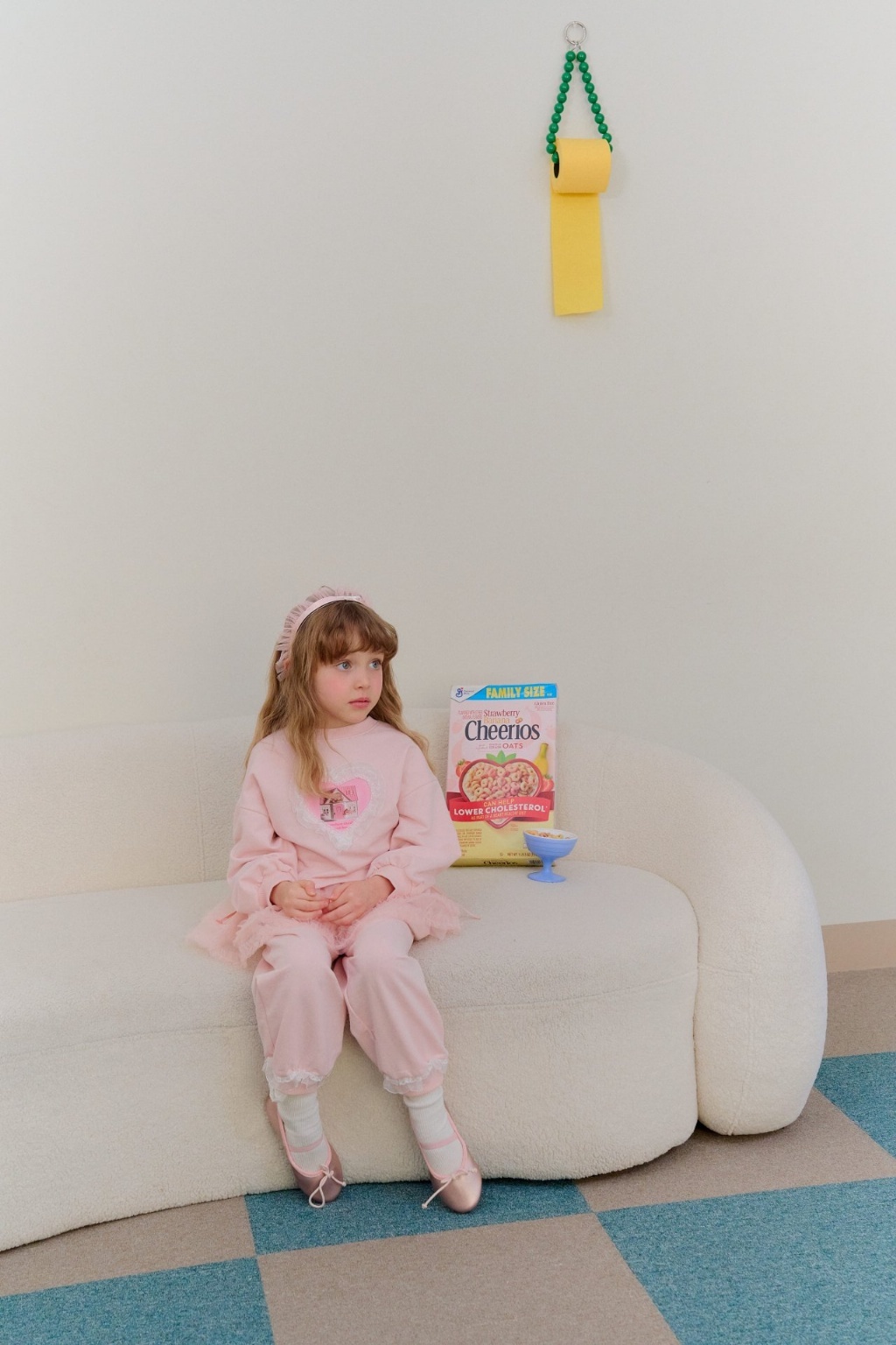 正韓春Chouchoushasha 2色愛心小屋上衣