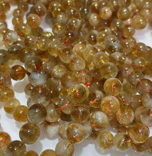 260211 - G59 12mm+焦糖奶黃藍針手串