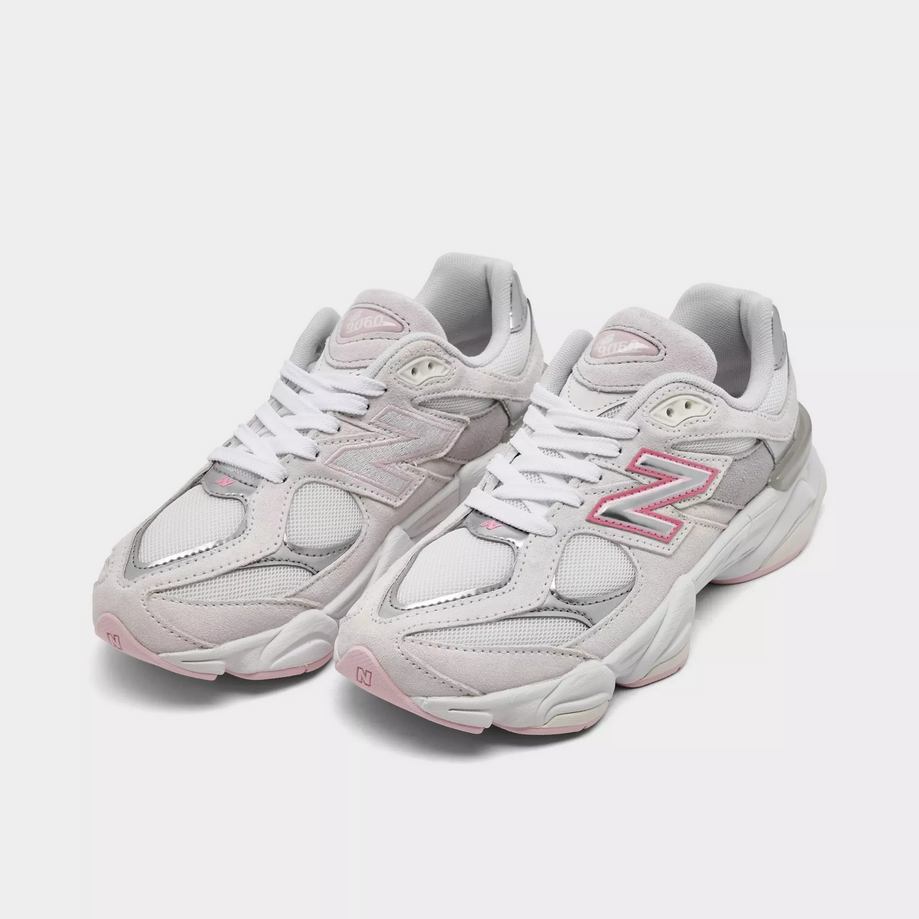 【預訂】NEW BALANCE 9060 淺灰白銀粉-GS