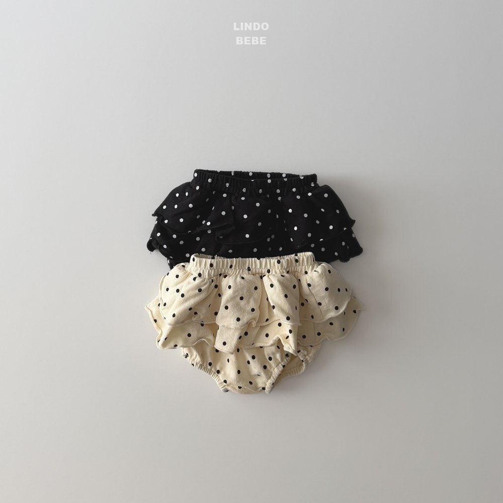 正韓春lindo 嫩嬰兩色點點包屁褲