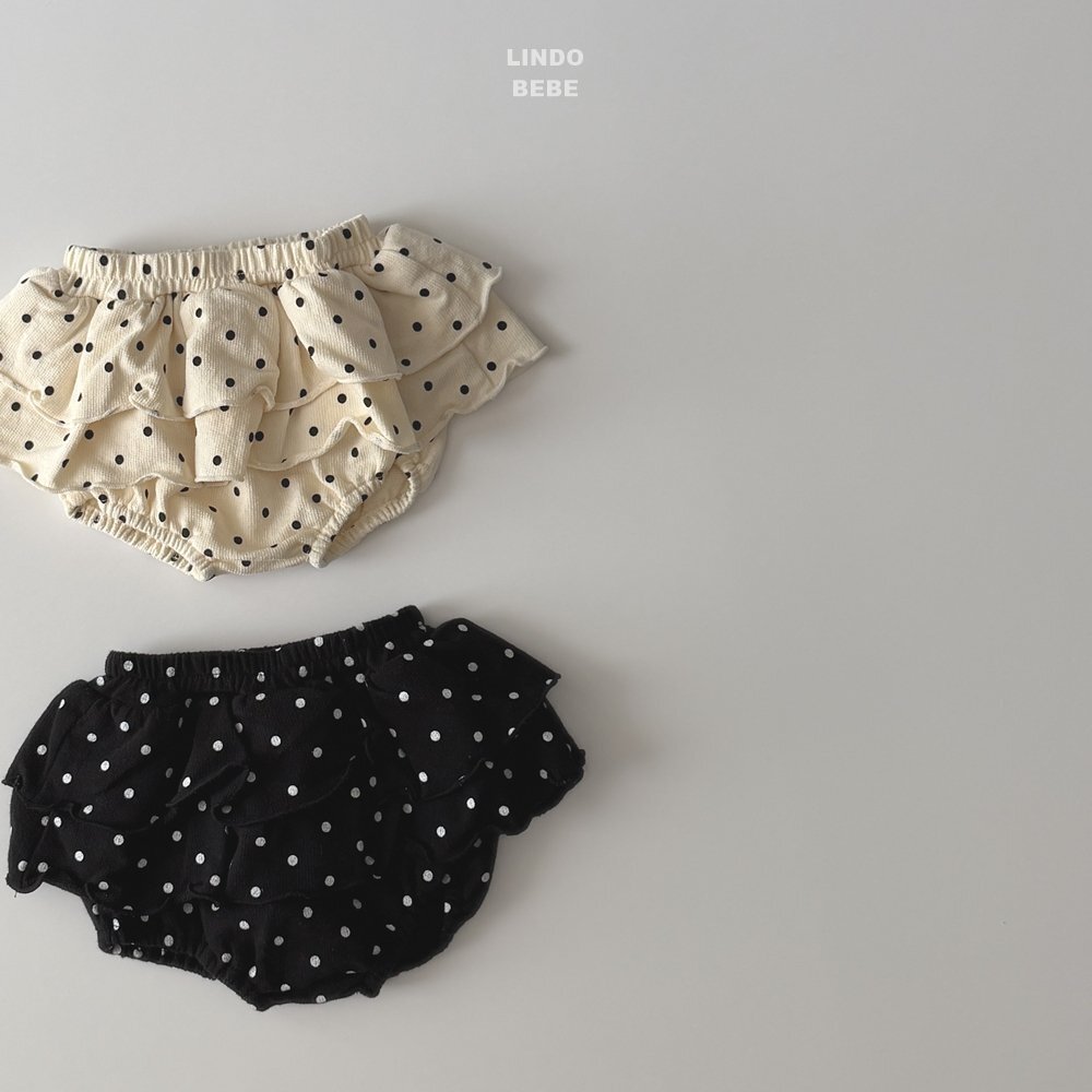 正韓春lindo 嫩嬰兩色點點包屁褲