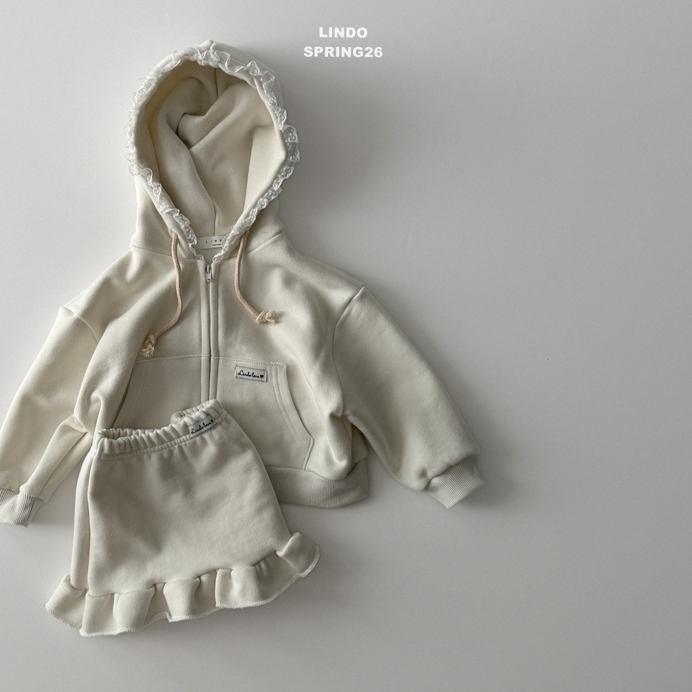 正韓春LINDO 小童鬆緊小標小短裙