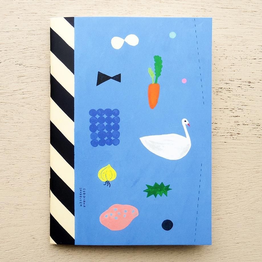 Subikiawa _ 生活用品 空白筆記本 A6 印章收集本｜日本表現社