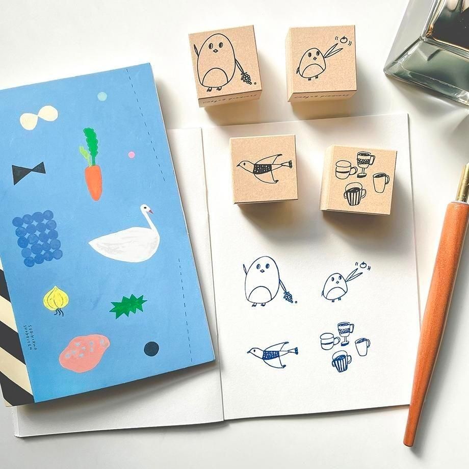 Subikiawa _ 生活用品 空白筆記本 A6 印章收集本｜日本表現社