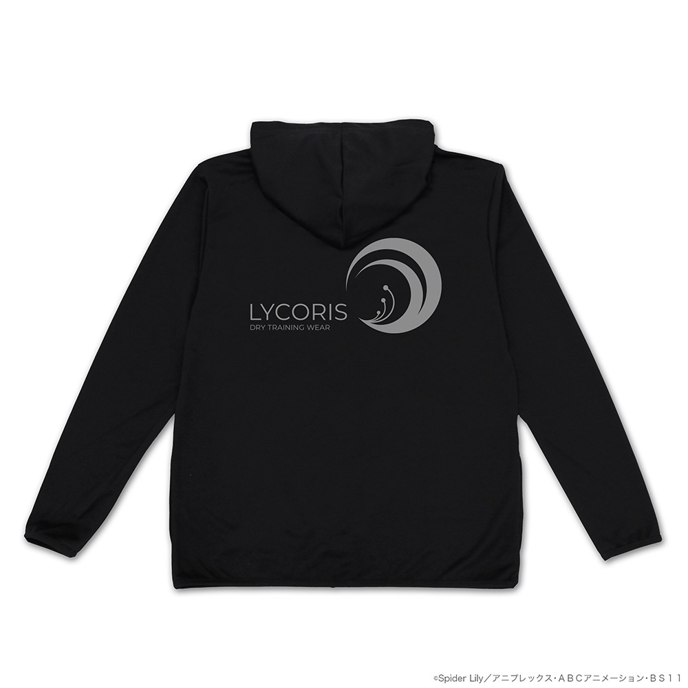 Cospa 022326 リコリス 薄手ドライパーカー [リコリス・リコイル] BLACK