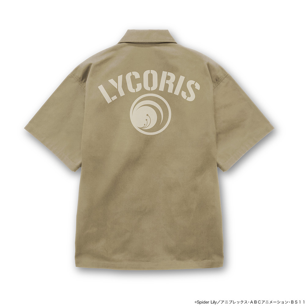 Cospa 022326 リコリス ワークシャツ [リコリス・リコイル] SAND KHAKI