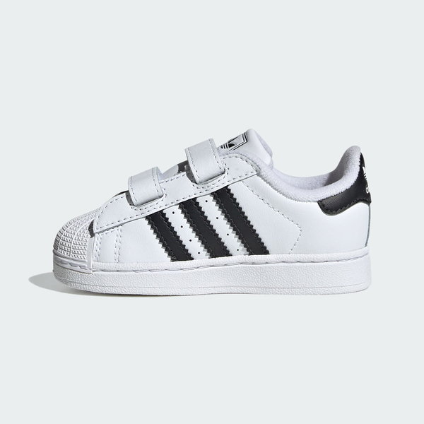 Adidas 愛迪達 Superstar II CF I JI3990 小童 運動休閒鞋 貝殼鞋 舒適 白 黑