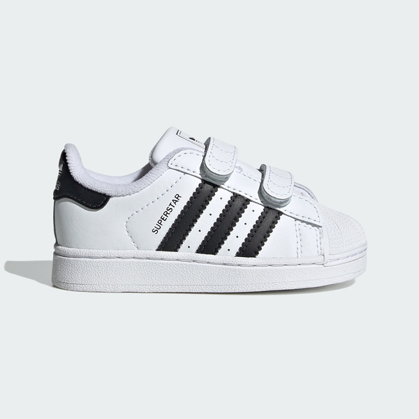 Adidas 愛迪達 Superstar II CF I JI3990 小童 運動休閒鞋 貝殼鞋 舒適 白 黑