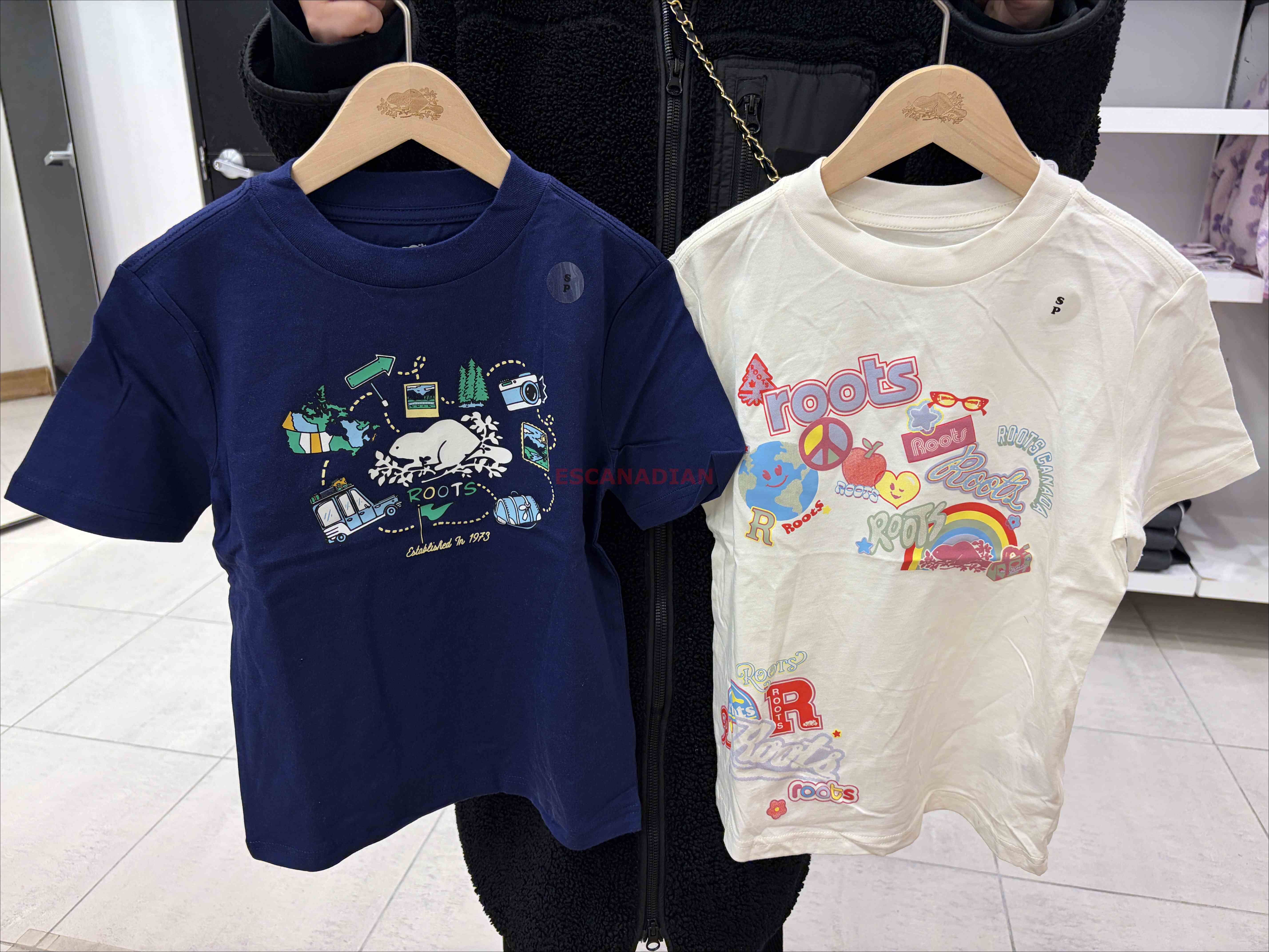 ROOTS 大童 戶外系列 公路旅遊 圖案 短TEE (2色)