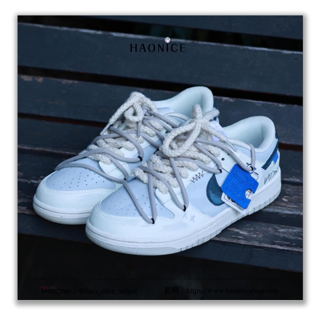【HAO NICE】惡作劇訂製款🔥NIKE DUNK LOW 小丑 街頭風多層次低筒休閒鞋 球鞋 板鞋