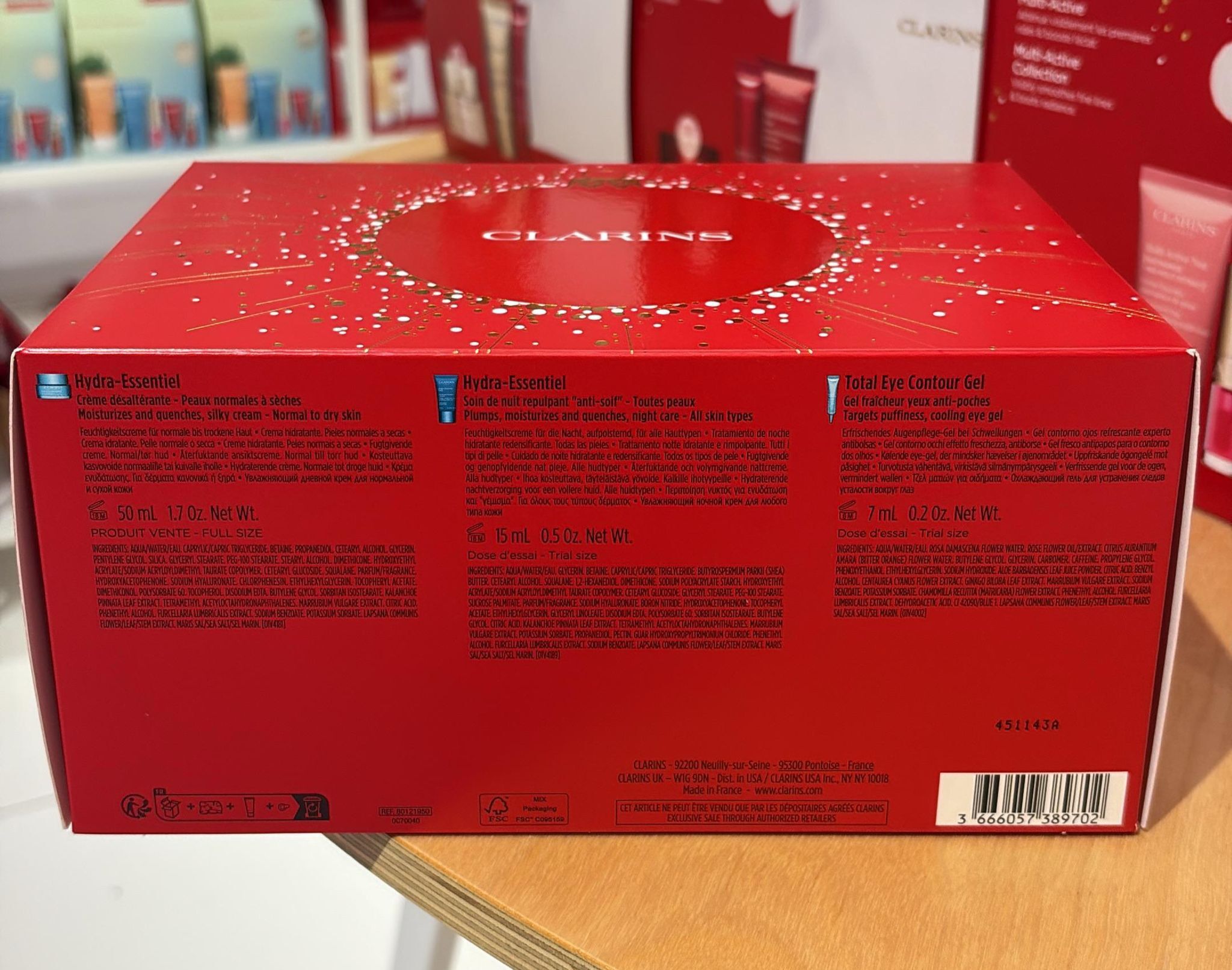 OBS367 CLARINS Hydra-Essentiel 皇牌補水套裝