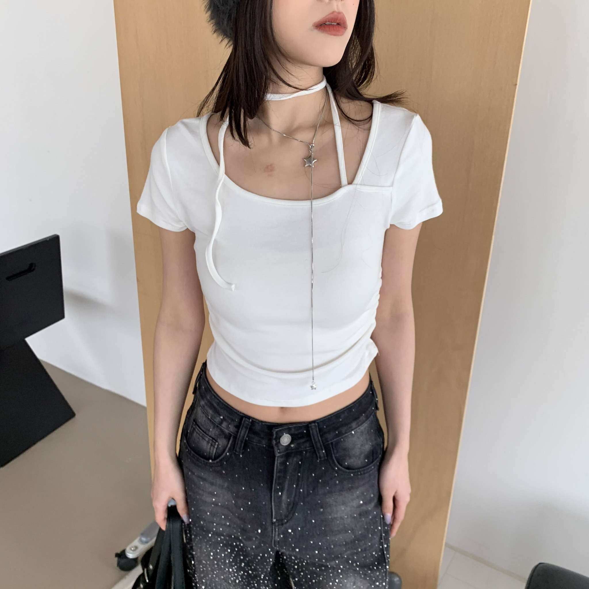 ISA_一條不基礎! 穿搭加分(星星/蝴蝶結)項鍊_62004