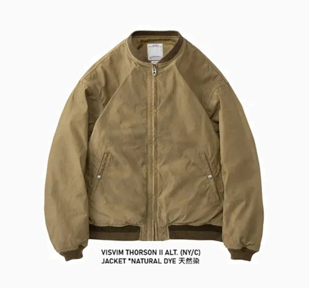 ON SALE:  VISVIM THORSON II ALT. (NY/C) JACKET *NATURAL DYE 天然染 - KHAKI SIZE 2 PRE ORDER ITEM (預訂中)