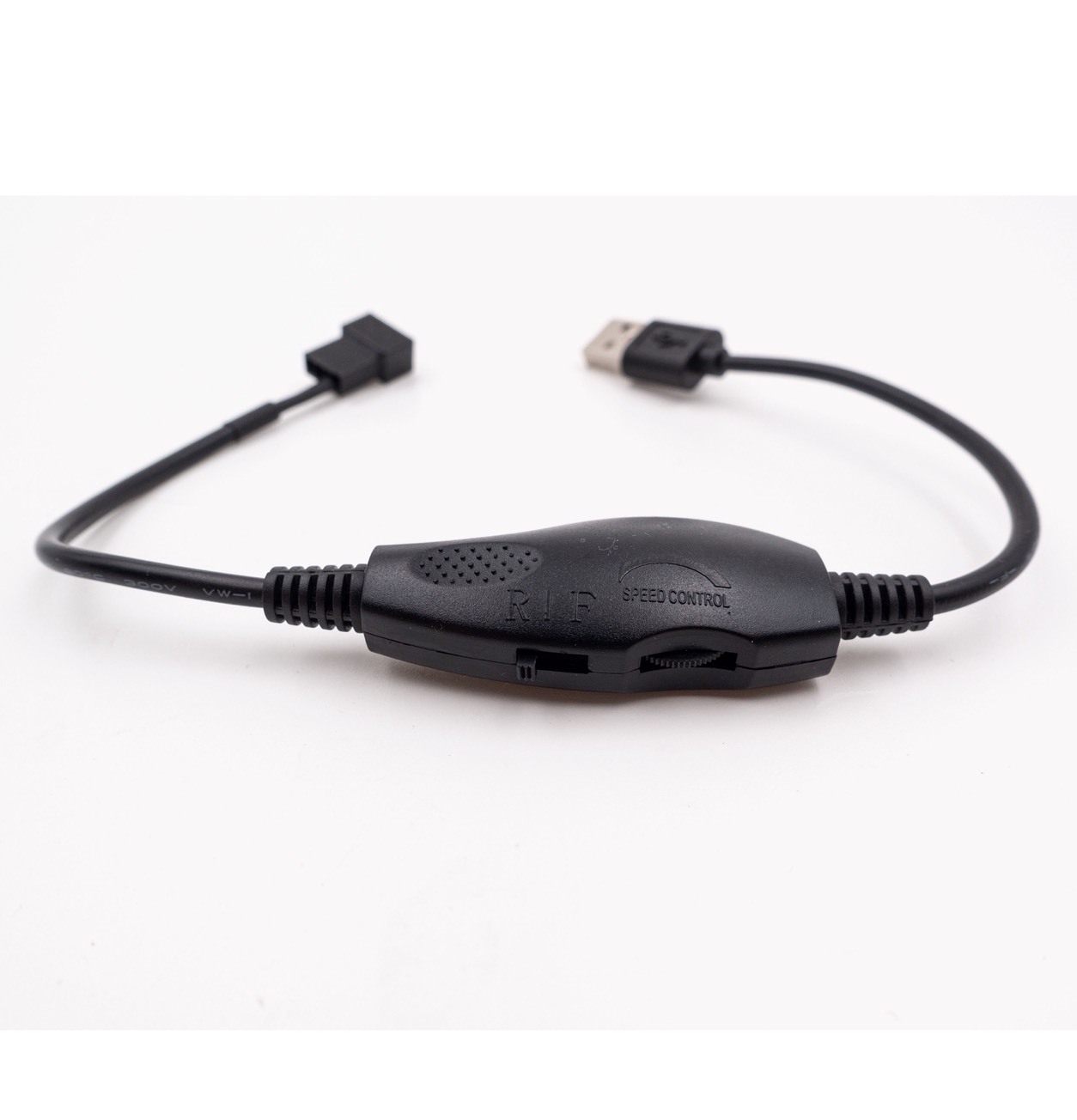 USB 風扇轉接線 5V轉12V 帶調速開關