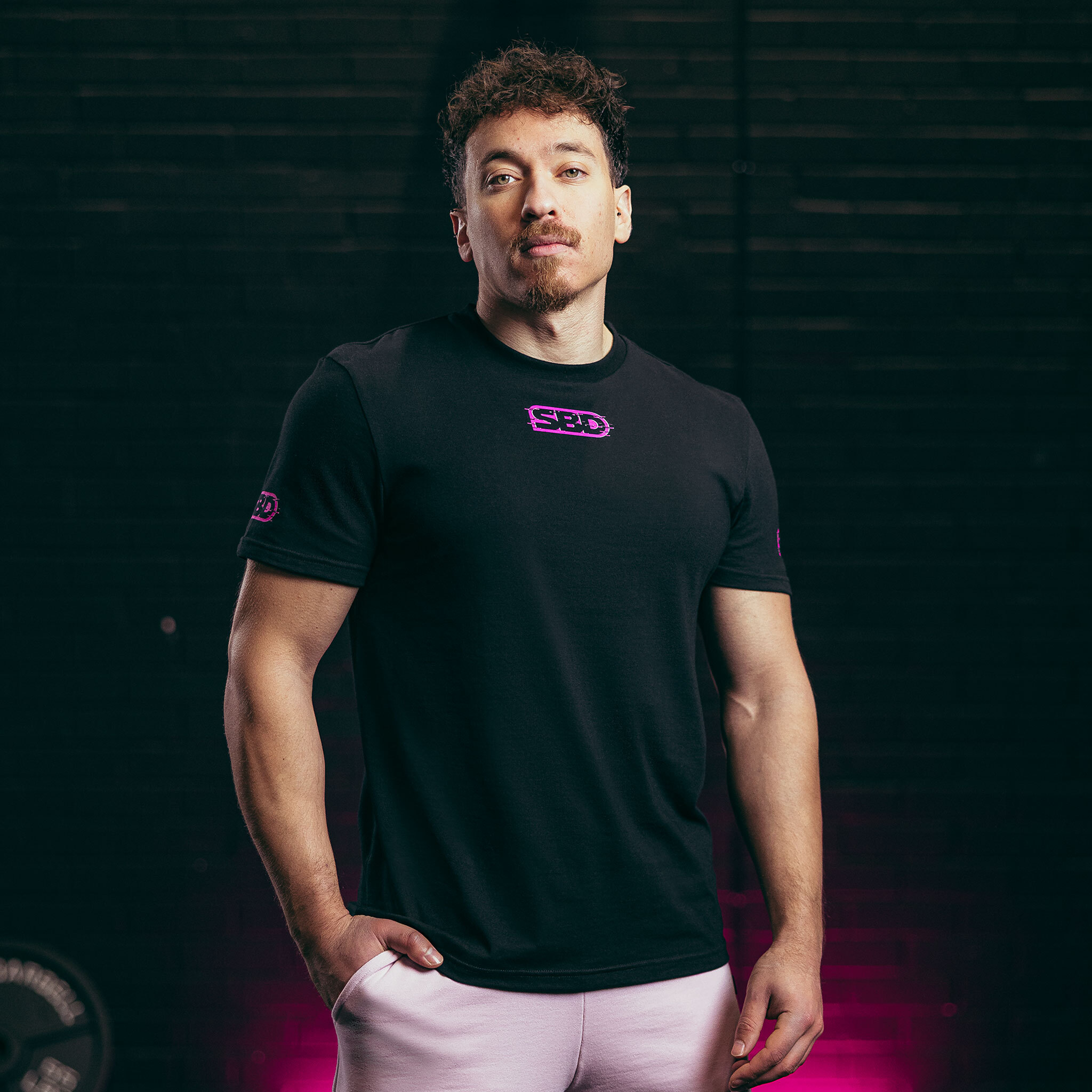 爆星系 比賽 T-shirt (星焰黑) 男版