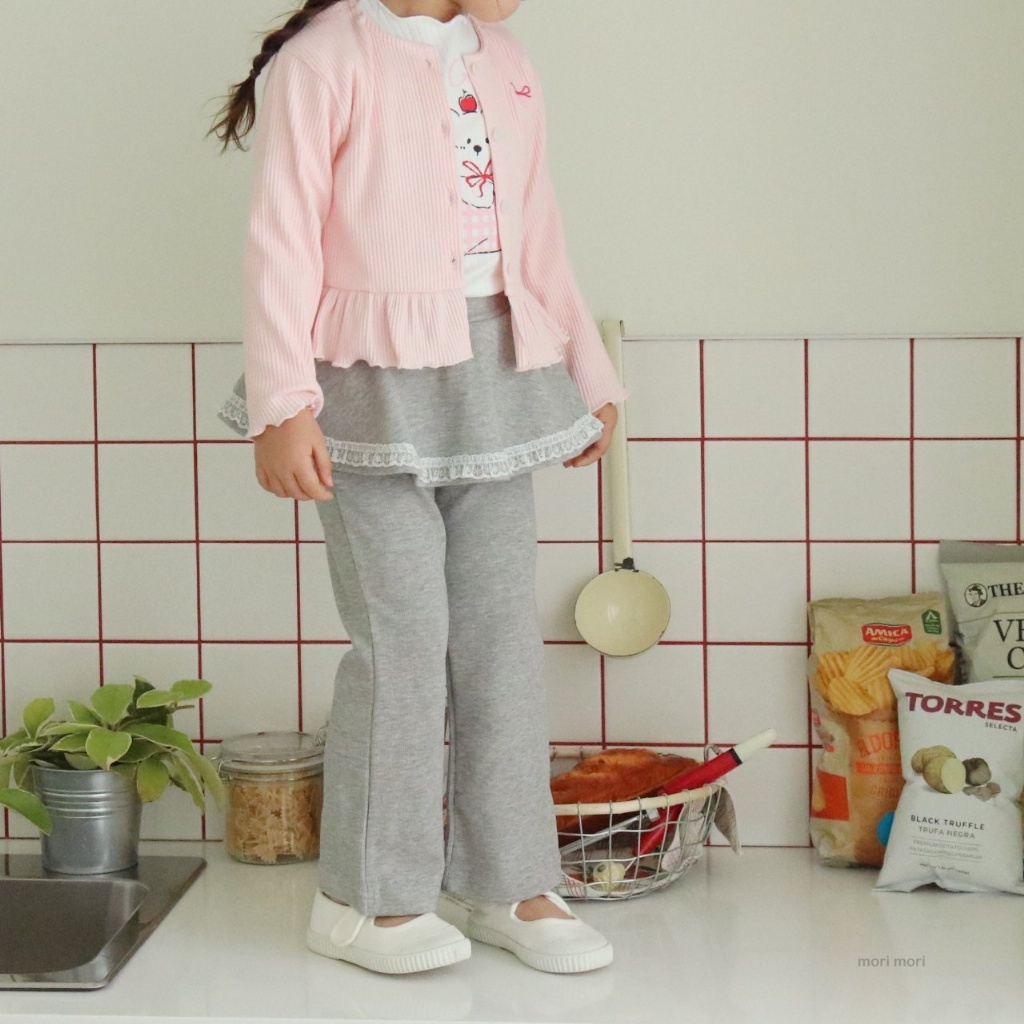 正韓春Morimori 兩色甜美蕾絲裙褲