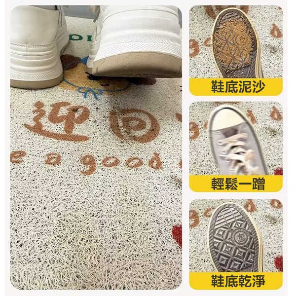 彩繪拾光入門刮泥除塵地墊