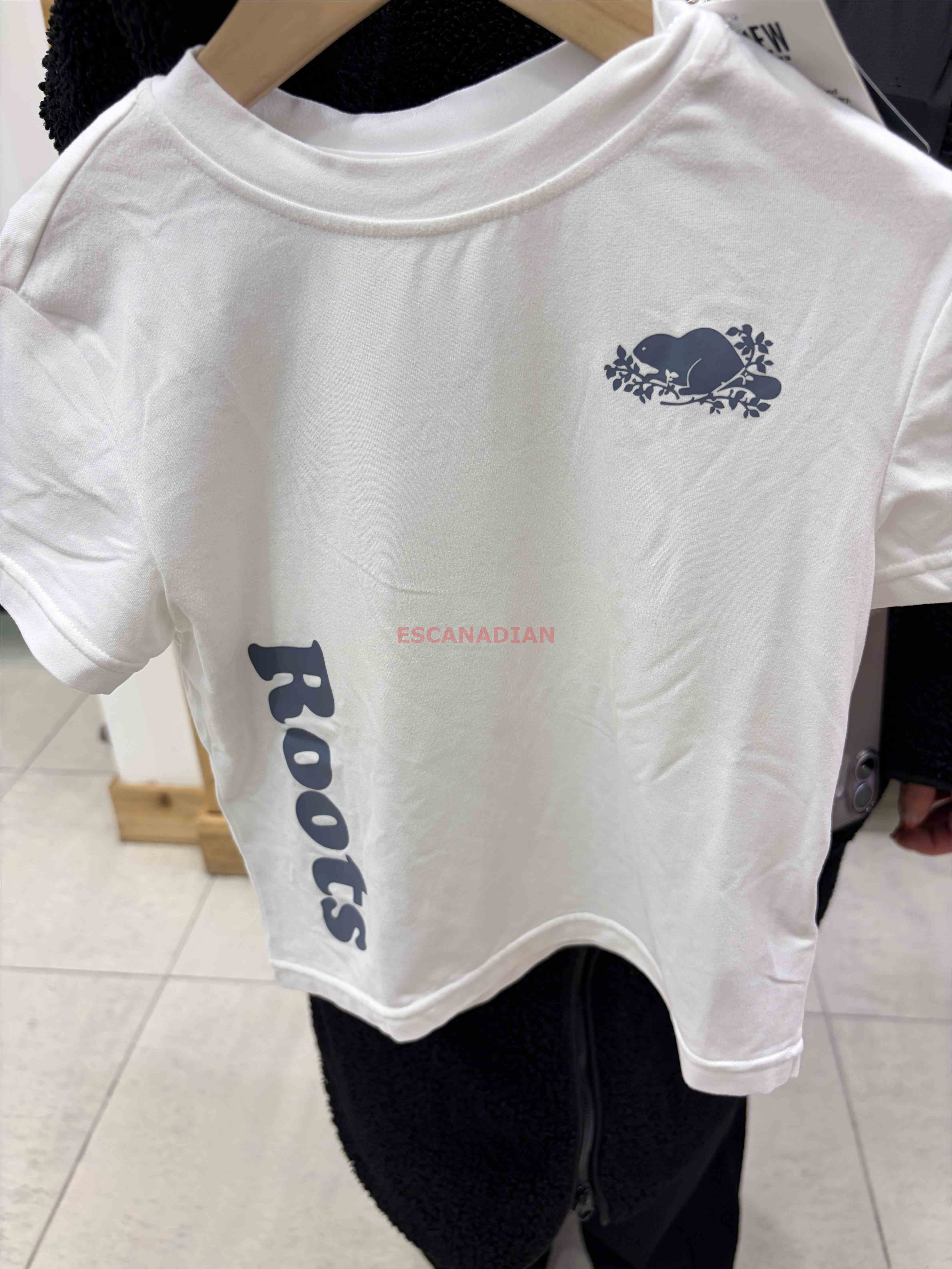 ROOTS 小童 機能型 涼感 快乾 排汗 防曬抗UV 短TEE