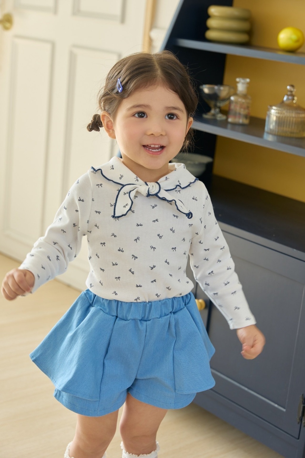 正韓春bbb 兩色A字端短褲