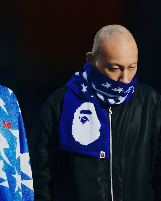 BAPE x Adidas Football Towel 雙面運動毛巾 純棉 毛巾 藍色 KF4920-BL