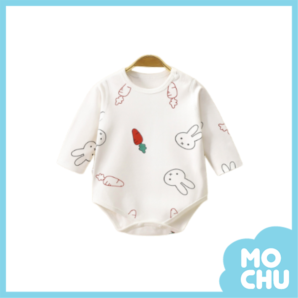 小蘿蔔兔長袖包屁衣