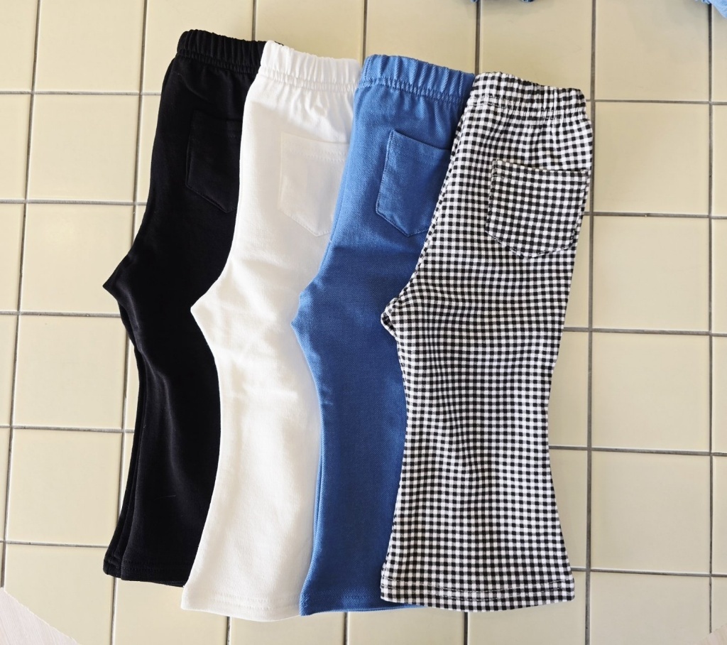 正韓春bbb 四色日常必備喇叭褲