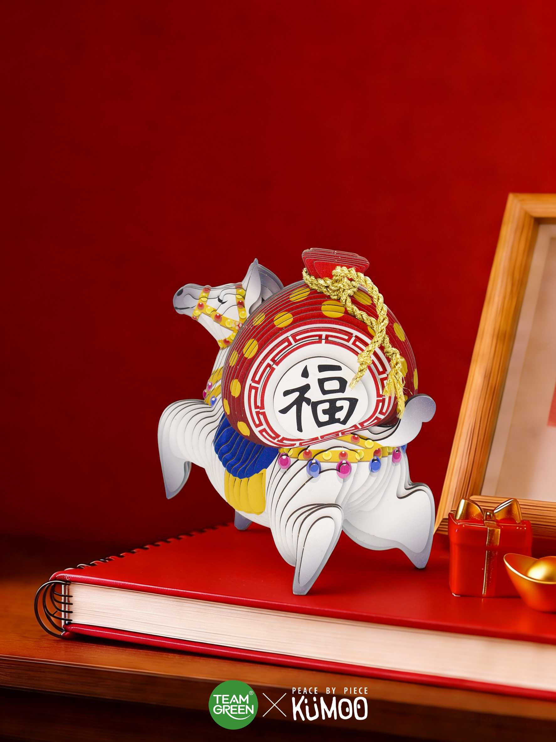 KUMOO x TEAMGREEN  The Three Steeds - Lovely