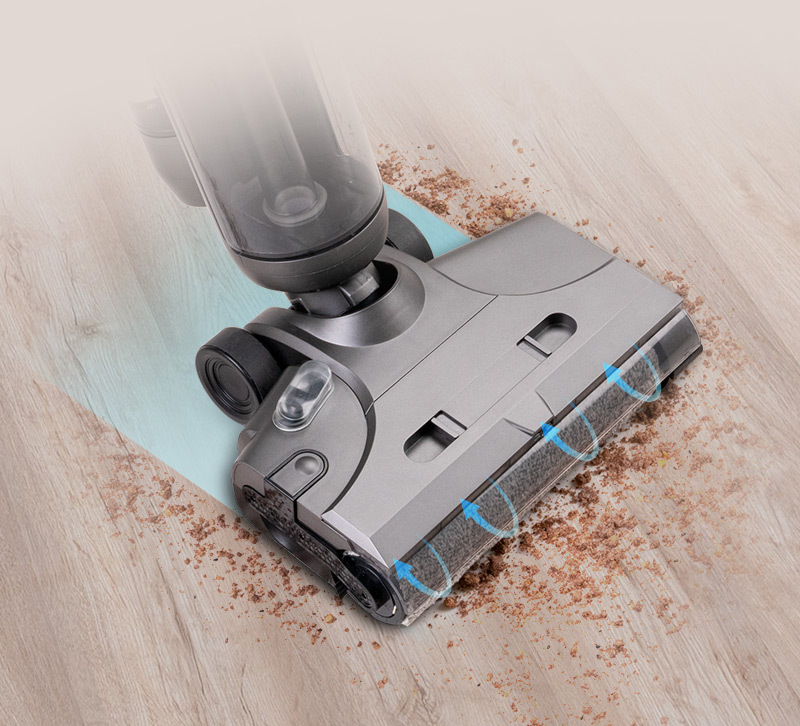 德國寶WVC-21DC無線乾濕拖地吸塵機吸拖同步