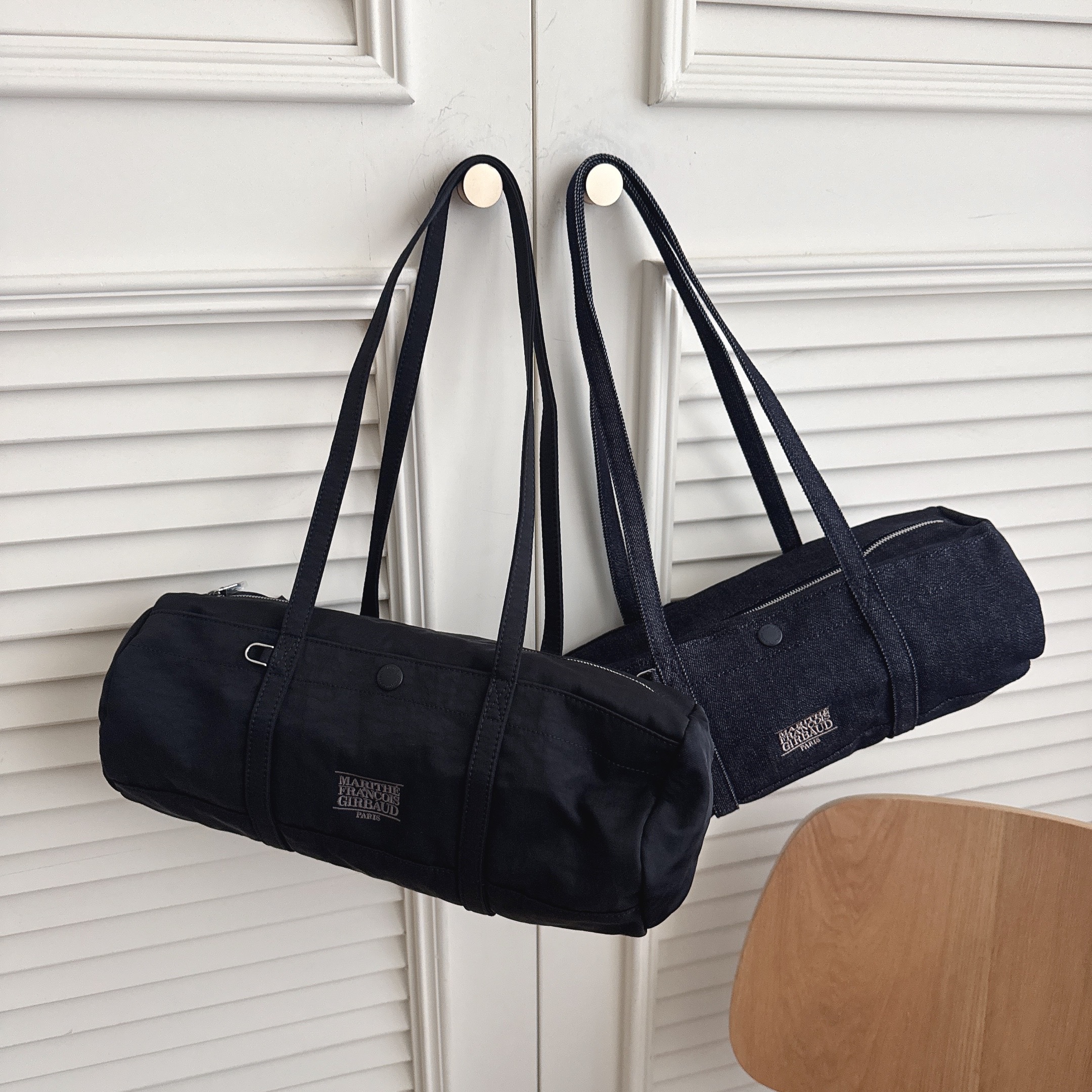 （現貨）MARITHE MFG 經典logo 手提 圓筒包 MFG46SBG211