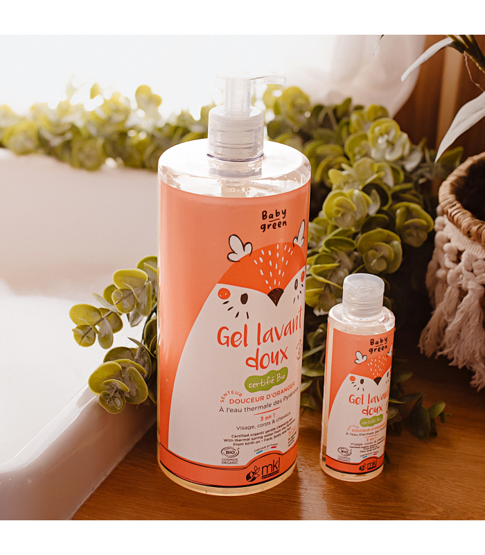 有機認證 嬰幼兒三合一 溫和潔膚凝露